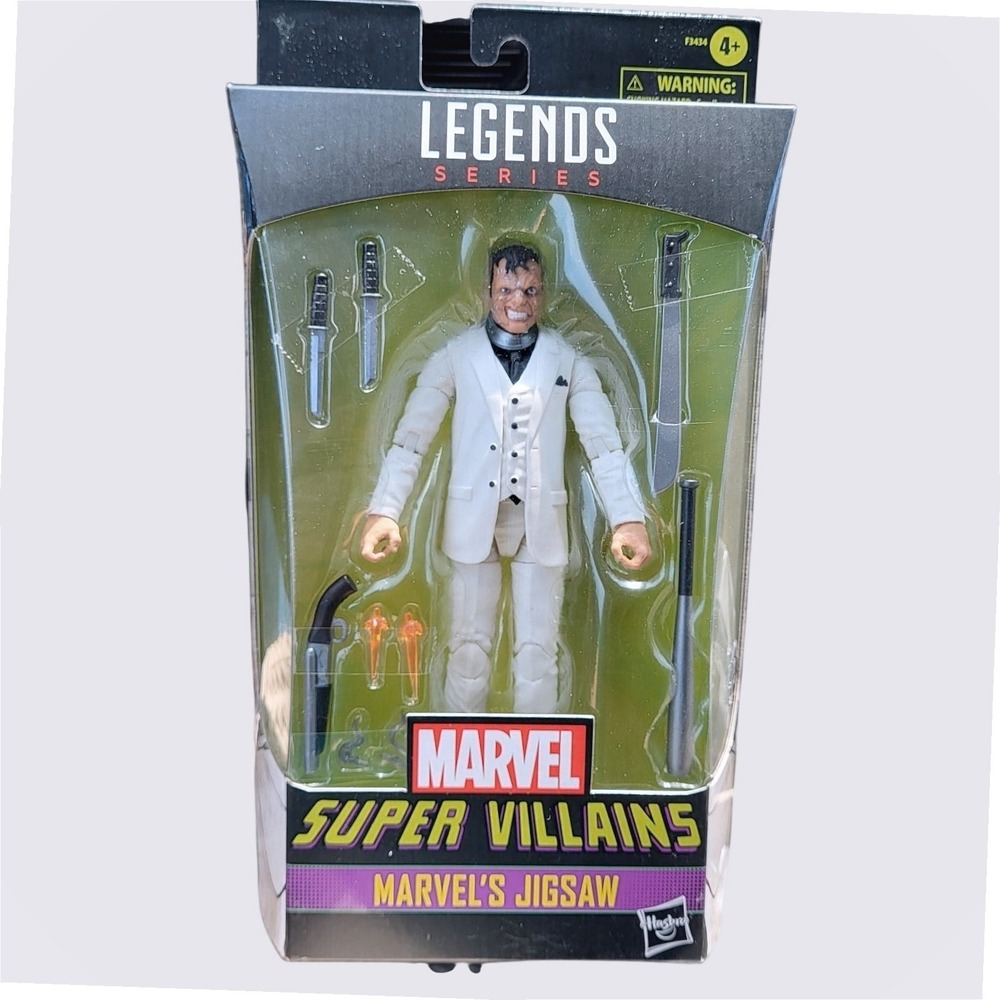 Marvel Legends Series Super Villains Marvel's Jigsaw Action Figure by Hasbro